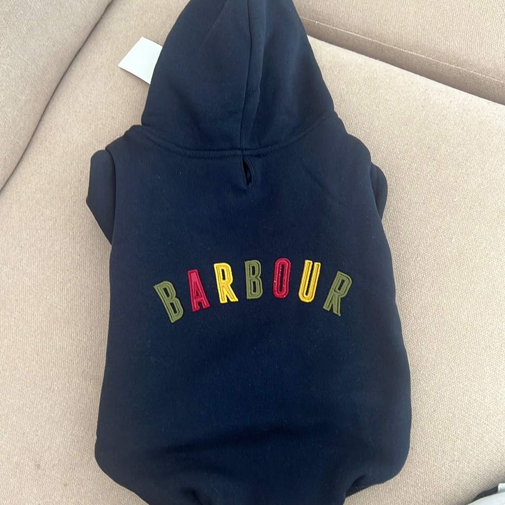 Barbour dog sweatshirt